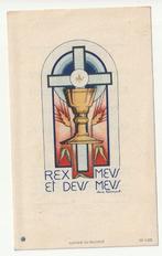 Communion Reine- Marie et Marie-Henriette JADIN Blegny 1946, Collections, Envoi, Image pieuse