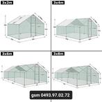 kippenrennen nieuw incl dakje en draad, Dieren en Toebehoren, Ophalen, Froggysgardenx@gmail.com, Eikenstraat 50 Beringen 3580