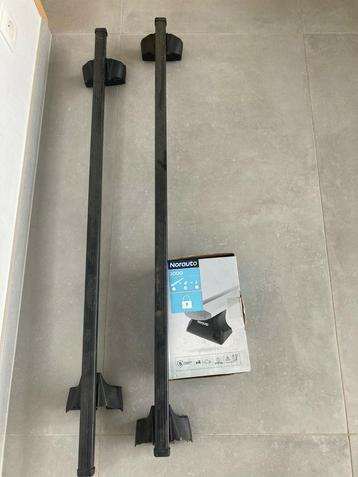 Barres de toit Norauto 1000 pour Peugeot 5008 et autres, Enlèvement, Comme neuf
