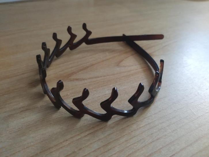 Bruine diadeem, Handtassen en Accessoires, Uiterlijk | Haarverzorging, Nieuw, Overige typen, Ophalen of Verzenden