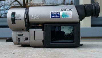 Zelf hi8 video8 digitaliseren overzetten Sony camcorder