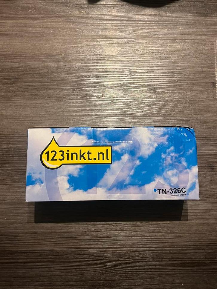 123inkt toner TN-326C (cyaan) – nieuw in doos, Computers en Software, Printerbenodigdheden, Nieuw, Ophalen of Verzenden