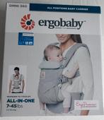 Ergobaby Omni 360 draagzak in grijze kleur, Enlèvement, Comme neuf, Ventre, Porte-bébé