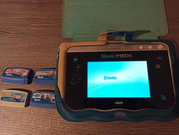Storio Max + 3 spellen beschikbaar voor biedingen