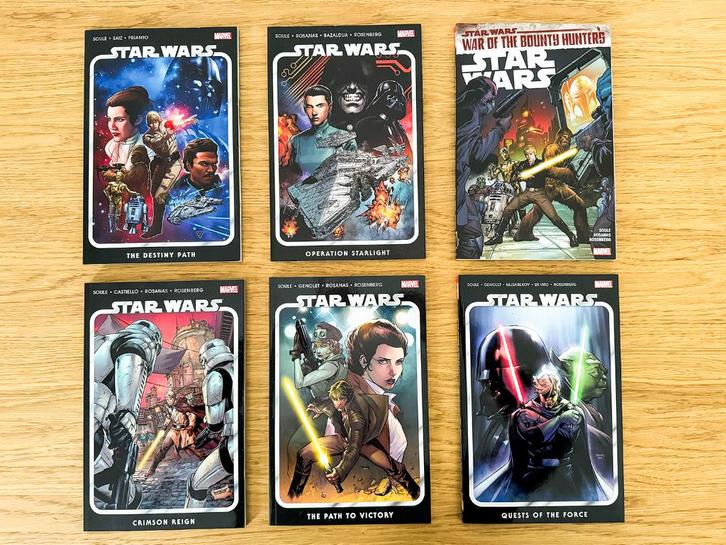 Star Wars en Darth Vader Tradepaperbacks, Boeken, Strips | Comics, Nieuw, Complete serie of reeks, Amerika, Ophalen of Verzenden