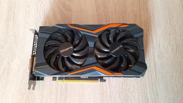 Carte graphique Nvidia GTX 1050 gaming, Computers en Software, Videokaarten, PCI-Express 3, Gebruikt, DisplayPort, Ophalen of Verzenden