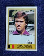Panini sticker card voetbal ' Euro 1976 - Ludo Coeck ', Verzamelen, Ophalen of Verzenden, Nieuw, Poster, Plaatje of Sticker