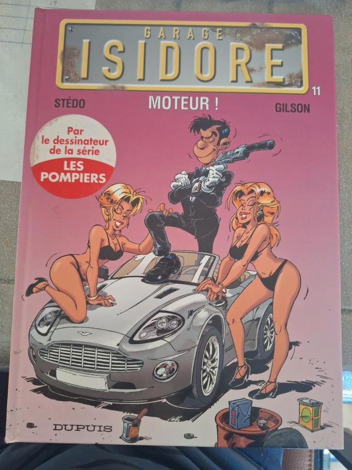 garage isidore 11 moteur, Livres, BD, Utilisé, Enlèvement ou Envoi