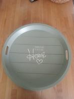 Dienblad diameter 50cm, Ophalen, Gebruikt, Rond, Hout