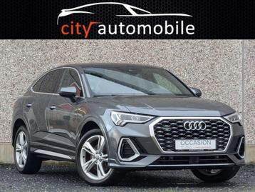 Audi Q3 Sportback 40 TDI QUATTRO S-TRONIC S-LINE, Autos, Audi, Cuir, Argent ou Gris, Achat, 1968 cm³