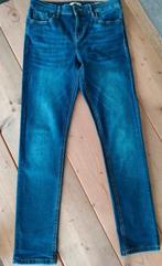 Jeansbroek met hoge taille maat 40. Sora. Veel stretch. 1 x, Blauw, Ophalen of Verzenden, Zo goed als nieuw, Sora by Jbc