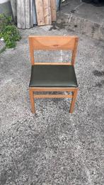 Set van 10 Kerkstoelen met Groene Zitting, Antiek en Kunst, Ophalen