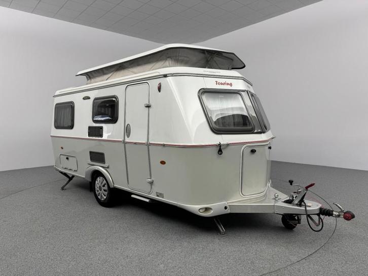 Eriba touring troll 540 Forever Young Luifel Fietsendrager, Caravans en Kamperen, Caravans, tot en met 3, Overige, Eriba, 2 aparte bedden