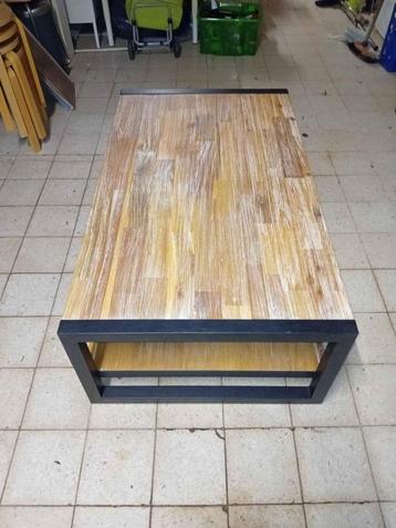 Table basse, 100 à 150 cm, Moins de 50 cm, Autres essences de bois, Comme neuf