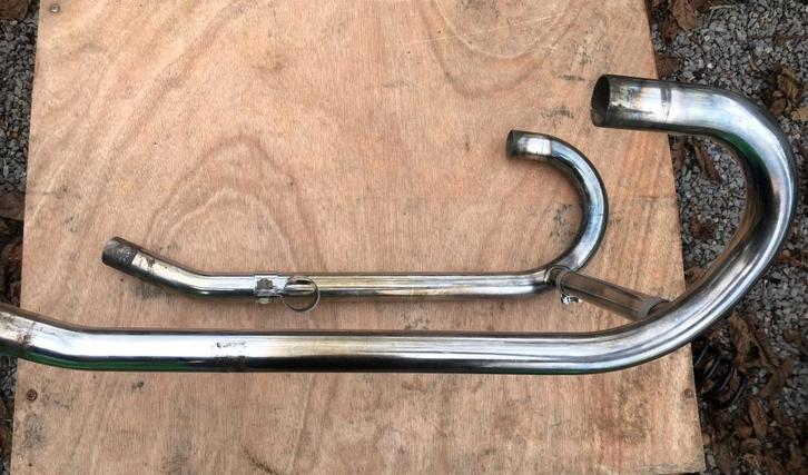 Set originele uitlaatbochten met balanspijp BMW R45 en R65, Motoren, Onderdelen | BMW, Gebruikt, Ophalen of Verzenden