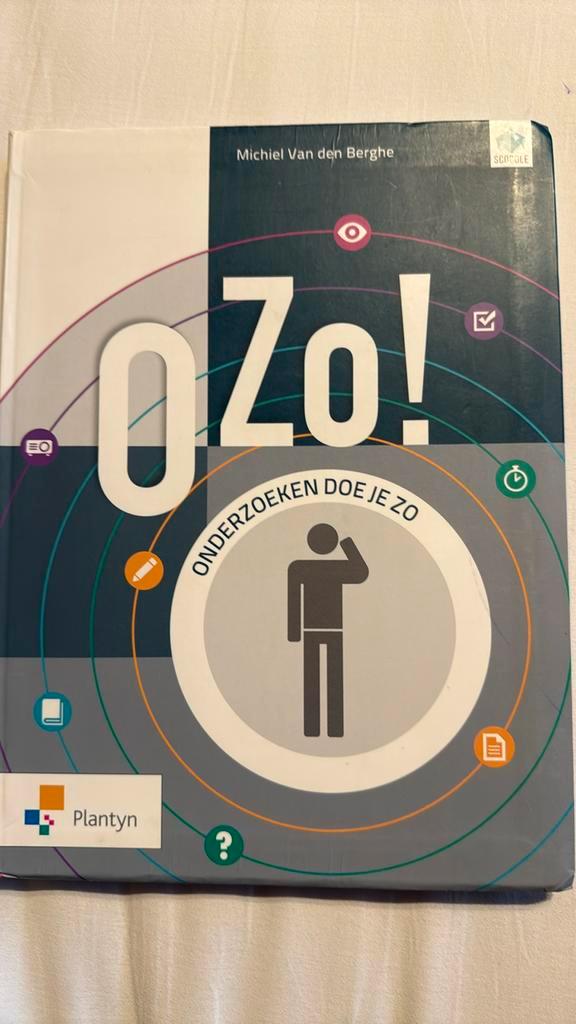 Van den Michiel - O zo!, Boeken, Schoolboeken, Zo goed als nieuw, Nederlands, ASO, Ophalen of Verzenden