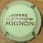 Champagnecapsule Pierre MIGNON gestampt crème/bruin nr100i, Verzamelen, Nieuw, Frankrijk, Ophalen of Verzenden, Champagne