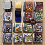 Nintendo GBA-console + spellen (Pokemon, Mario, enz.), Games en Spelcomputers, Games | Nintendo Game Boy, Ophalen of Verzenden