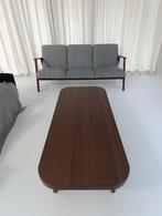 Houten salontafel bruin, Ophalen, Gebruikt, 50 tot 100 cm, 100 tot 150 cm