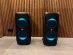 JBL PartyBox 310 – verhuur met microfoons en statieven, Hobby en Vrije tijd, Feestartikelen | Verhuur, Ophalen, Gebruikt