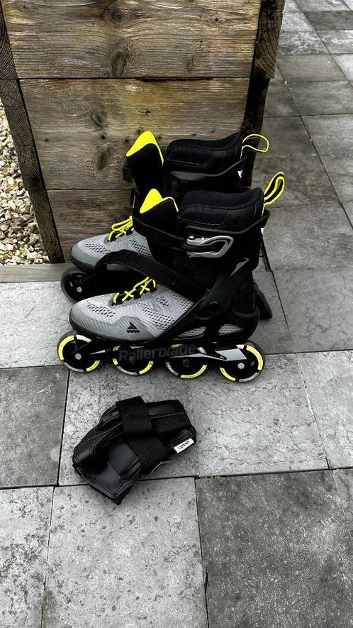 Rollerblade Macroblade 80 - 1x gebruikt!, Sports & Fitness, Patins à roulettes alignées, Comme neuf, Rollers 4 roues en ligne