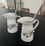 Wc kruik landelijke stijl, Huis en Inrichting, Ophalen, Zo goed als nieuw, Wit