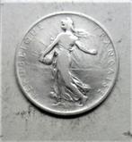 Zilveren munt Frankrijk 1 frank 1901 sower, Frankrijk, Zilver, Ophalen of Verzenden, Losse munt