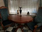 2 fauteuils Voltaire avec table assortie, Ophalen, Zo goed als nieuw