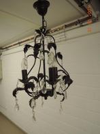 kleine zwart luchter, Enlèvement ou Envoi, Utilisé, Métal, Klasiek