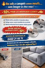 Vos sols et canapés comme neufs sans bouger de chez vous, Variabele uren, Vanaf 5 jaar, Overige vormen, Geschikt als bijbaan