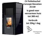 BURNiT Concept-Novation 25 kW Pelletkachel CV, Doe-het-zelf en Bouw, Verwarming en Radiatoren, Nieuw, Hoog rendement (Hr), 60 tot 150 cm