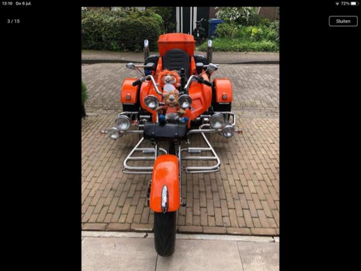 WK TRIKE, Motoren, Quads en Trikes, 12 t/m 35 kW, 4 cilinders, Ophalen