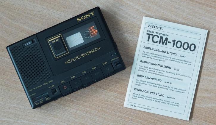 SONY Cassette recorder, Audio, Tv en Foto, Walkmans, Discmans en Minidiscspelers, Overige typen, Ophalen of Verzenden