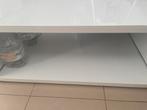 Salontafel, Huis en Inrichting, Ophalen, 100 tot 150 cm, 50 tot 75 cm, Strak en moderne wit lak salon tafel . Alledaags past bij alles