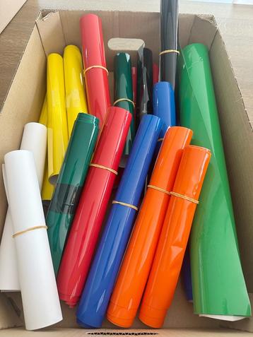 25 meter plottervinyl beschikbaar voor biedingen