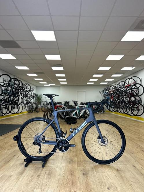 1000km Cube Agree C62 DI2 Carbon Disc Racefiets, Sport en Fitness, Wielrennen, Zo goed als nieuw, Ophalen of Verzenden