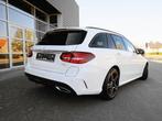 Mercedes C 300 de break *Hybride*AMG*NightP*Camera*CarPlay*, Auto's, Automaat, Achterwielaandrijving, 143 kW, Wit