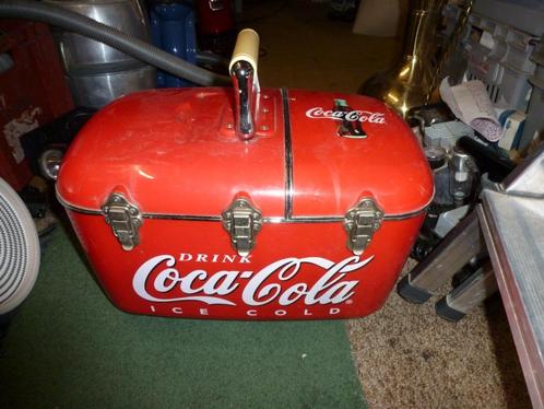 retro -  coca cola koelbox met ingebouwde radio /CD, Collections, Rétro, Autres types, Enlèvement