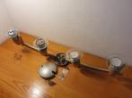 Plafonnier 4 spots - lampe, Enlèvement, Comme neuf, Autres matériaux, LED