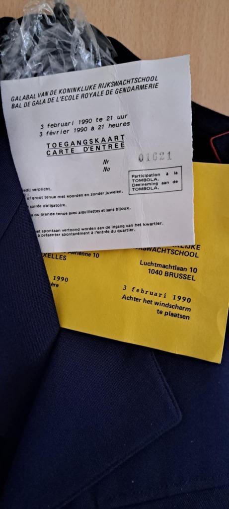 Studentenuniform van brigadier Constable, Verzamelen, Militaria | Algemeen, Rijkswacht, Kleding of Schoenen, Ophalen of Verzenden