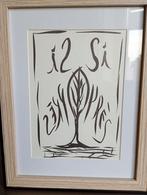 Pierre Alechinsky Si Pres genummerde ets, Antiek en Kunst, Ophalen of Verzenden