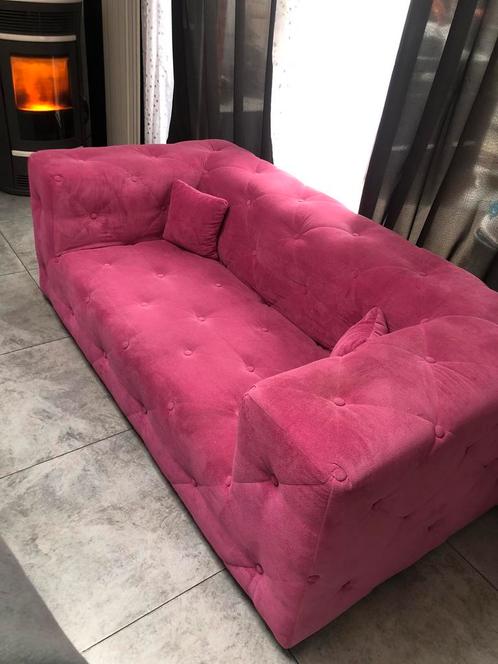 Divan  rose, Maison & Meubles, Canapés | Salons, Utilisé, Banc droit, Trois personnes, Moins de 150 cm, 75 à 100 cm, Osier ou Rotin