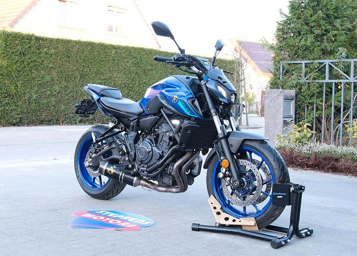 Yamaha MT 07 Icon Blue 35kw, Motoren, Motoren | Yamaha, Bedrijf, Naked bike, 12 t/m 35 kW, 2 cilinders, Minimaal motorrijbewijs A2