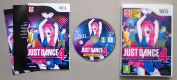 Just Dance 4 Speciale Editie voor de Nintendo Wii Compleet beschikbaar voor biedingen