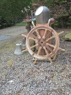 oud stuurwiel schip, Enlèvement