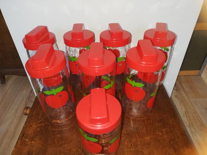 Appelpotten Gulf retro, Verzamelen, Retro, Ophalen