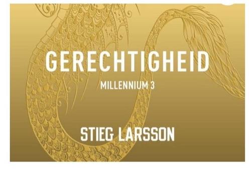 Stieg Larsson - Gerechtigheid, Boeken, Thrillers, Ophalen of Verzenden