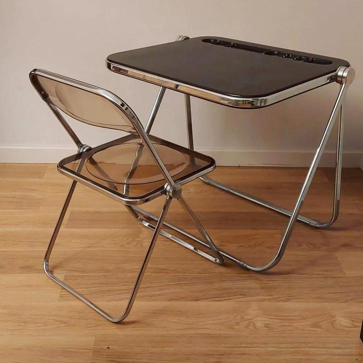 Platone folding desk Giancarlo Piretti for Castelli 1970s, Huis en Inrichting, Bureaus, Zo goed als nieuw, Bureau, Ophalen of Verzenden