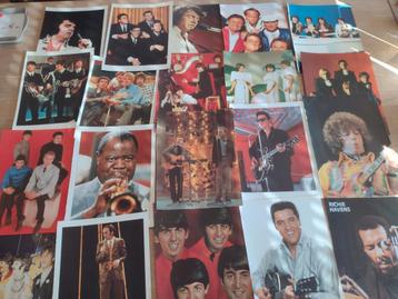 LOT: 20 POSTERS: BEATLES-ELVIS-THE WHO-SHADOWS-ROY ORBINSON beschikbaar voor biedingen