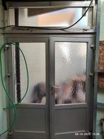 Dubbele deur aluminium, Doe-het-zelf en Bouw, Ophalen, Gebruikt, Aluminium